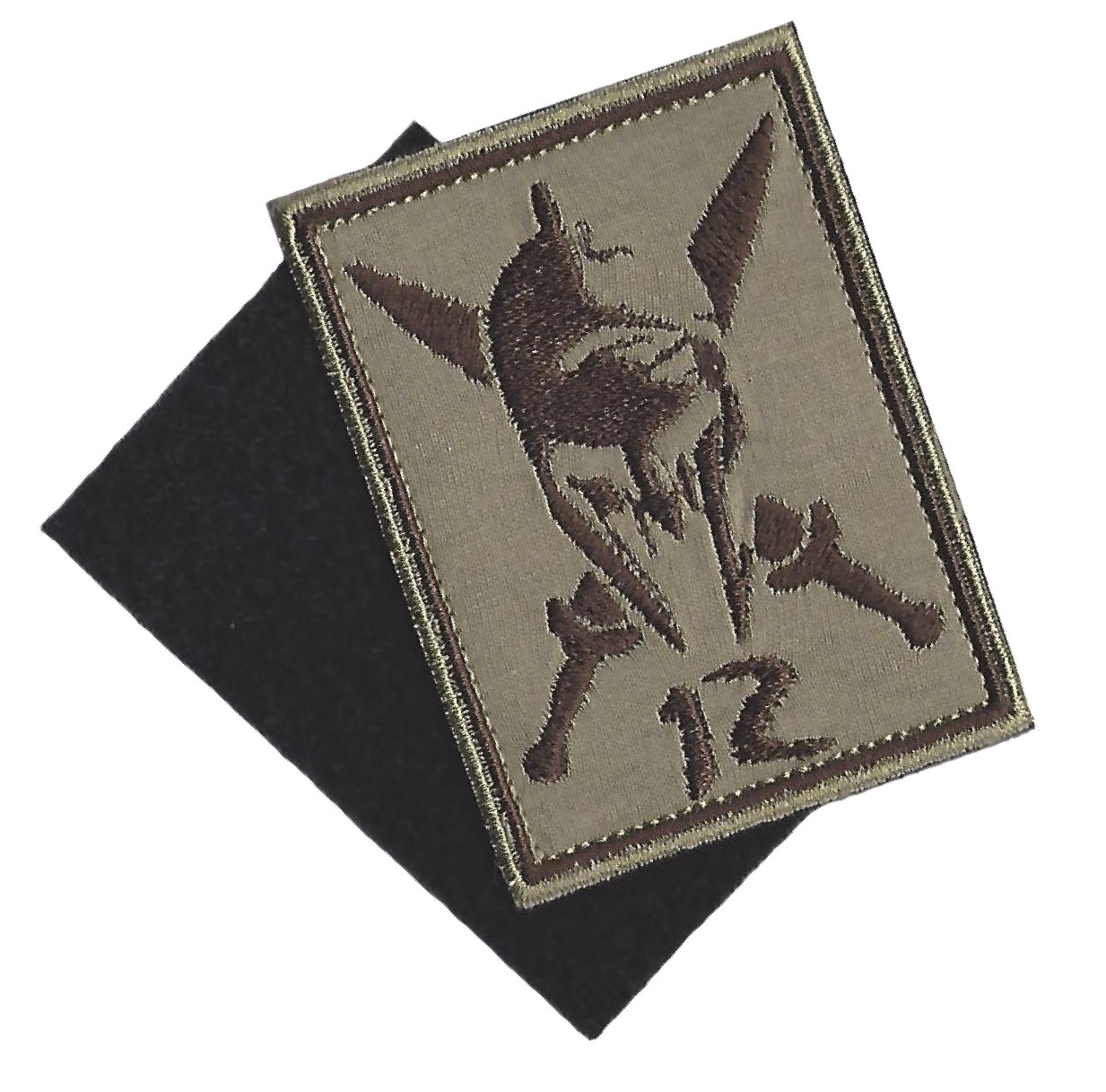patch spartan su base velcro